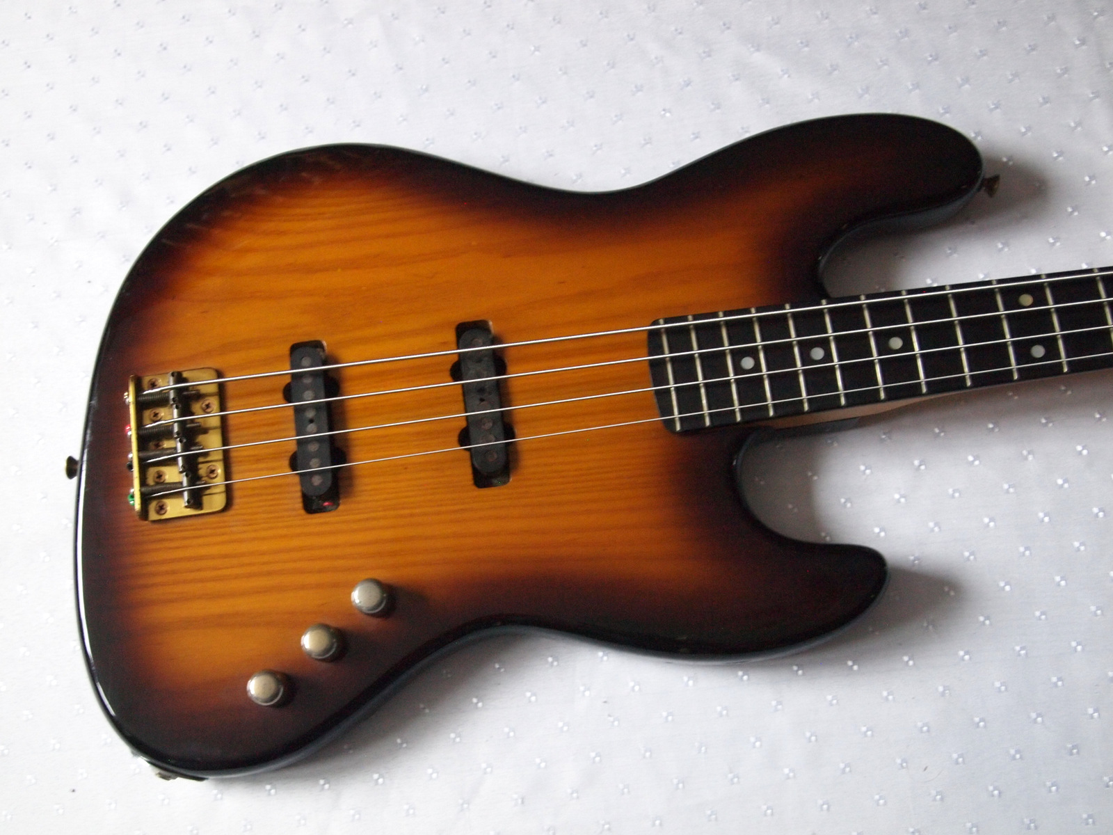 1952 gold top with an ebony fretboard