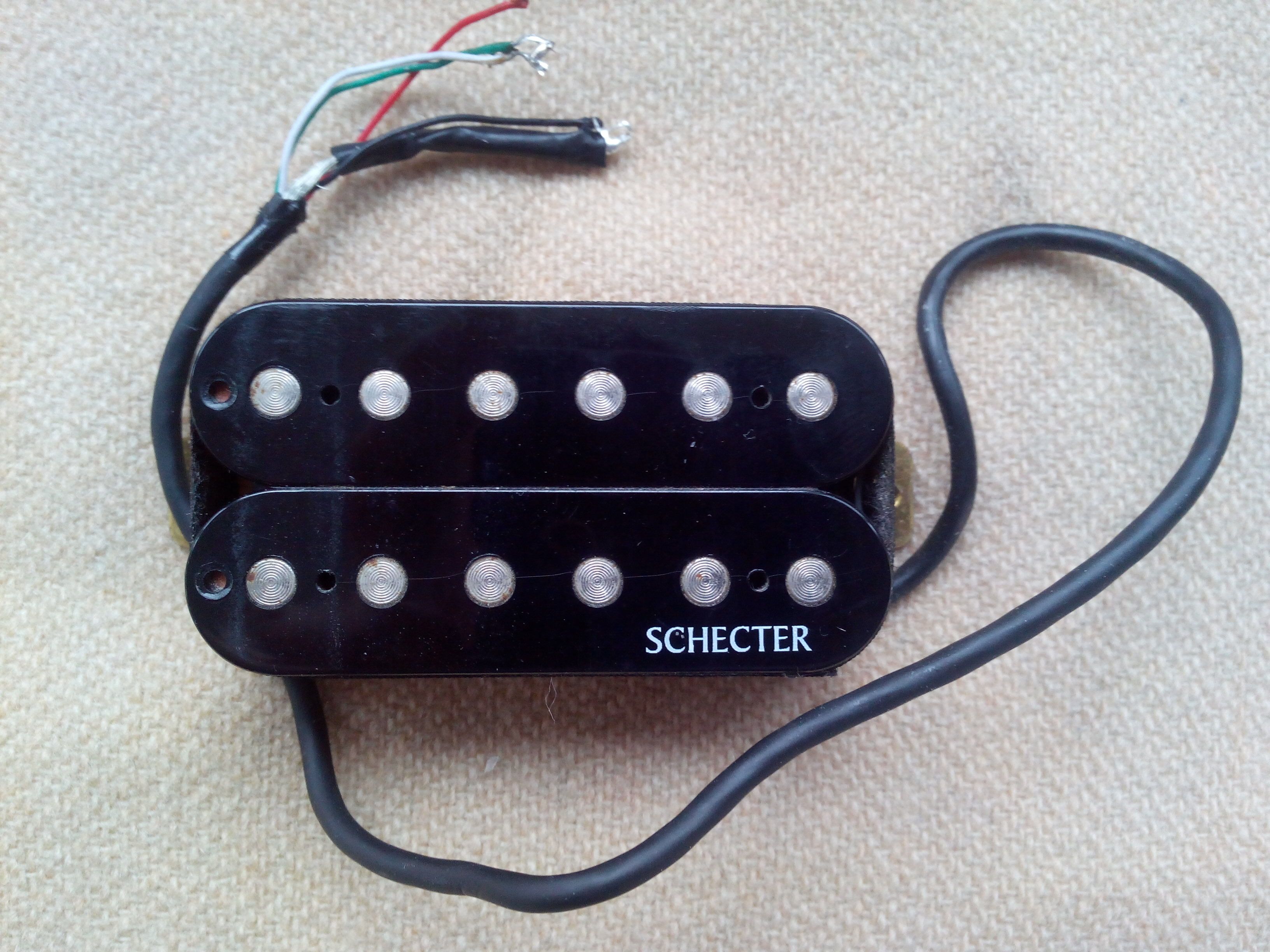 schecter diamond plus pickups