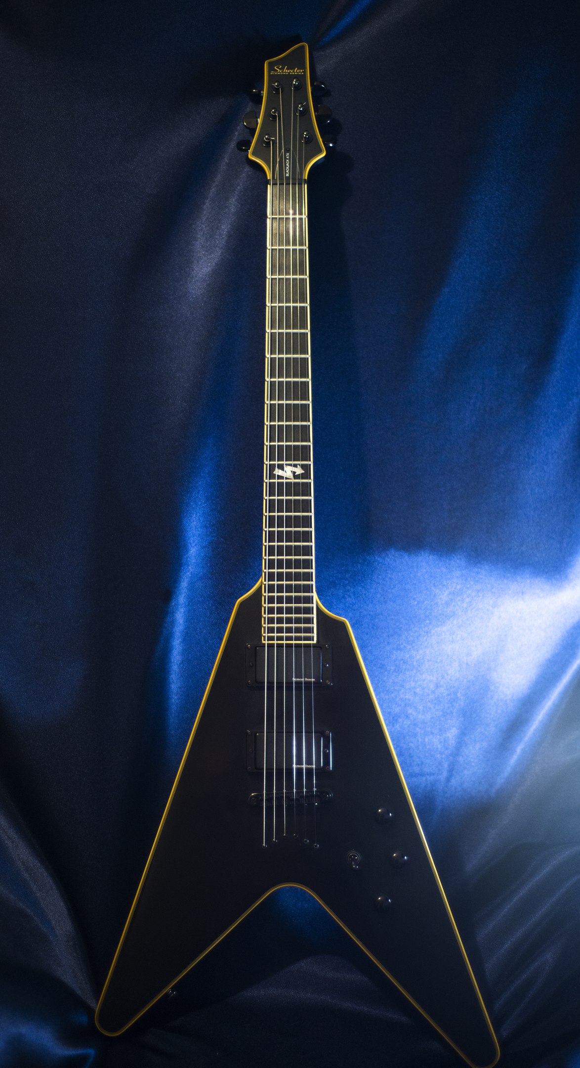 schecter blackjack atx flying v