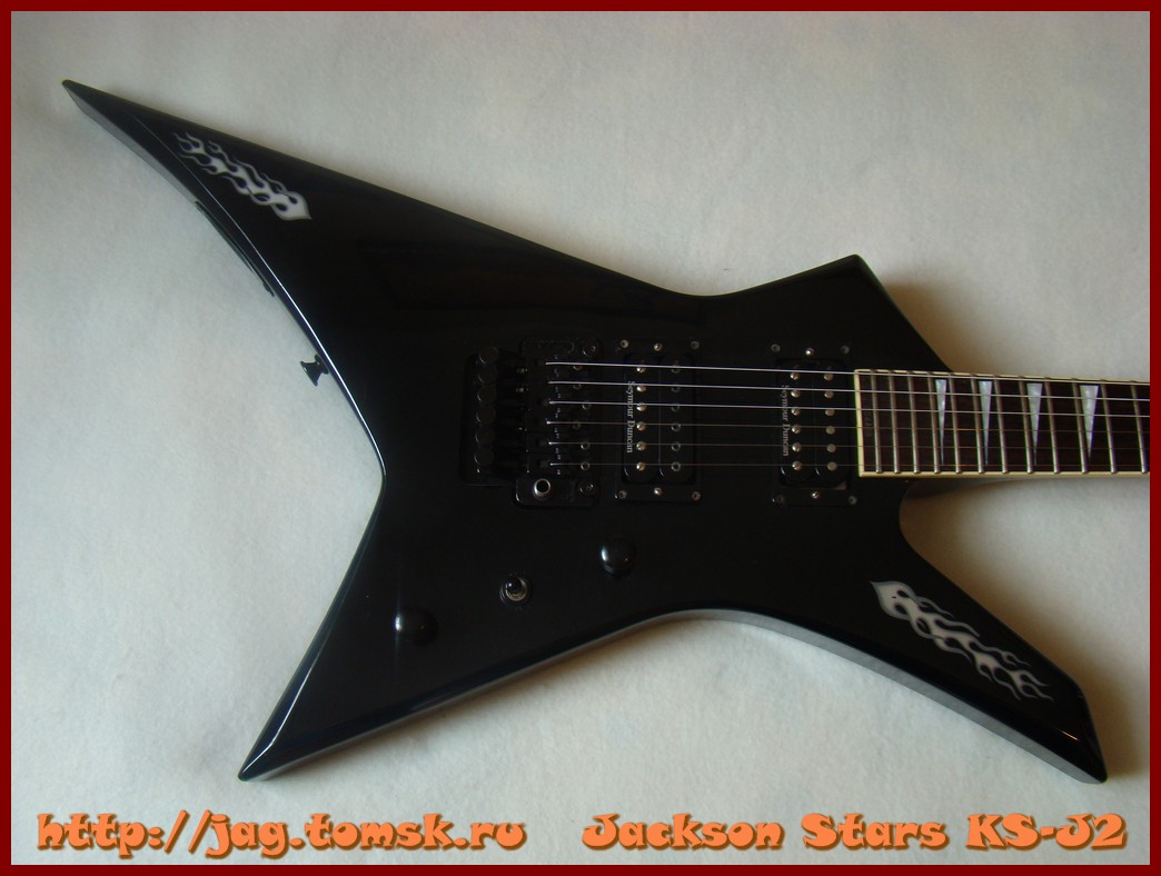 продам Сквозной Jackson Stars Kelly Star KS-J2. - 24т.р. *jag.tomsk.ru* -  продам гитару, куплю гитару, продам электрогитару, куплю электрогитару