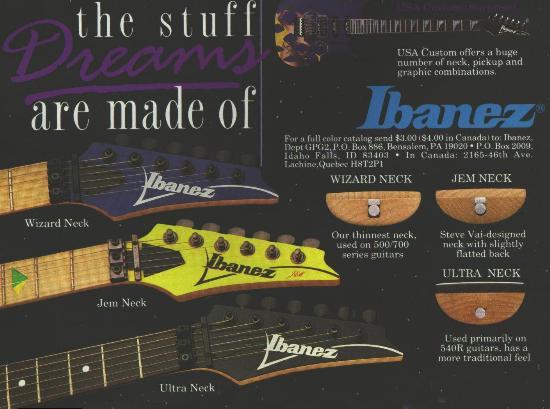 ibanez wizard 2 neck