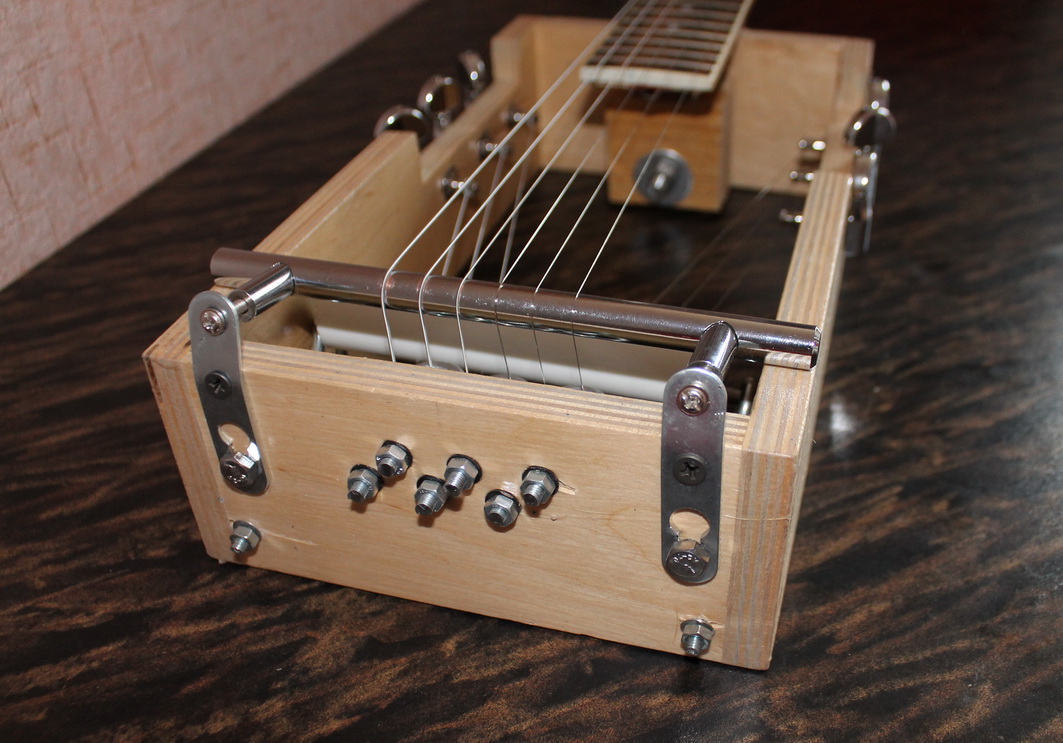 Схема сборки магнитного звукоснимателя для акустической гитары своими руками